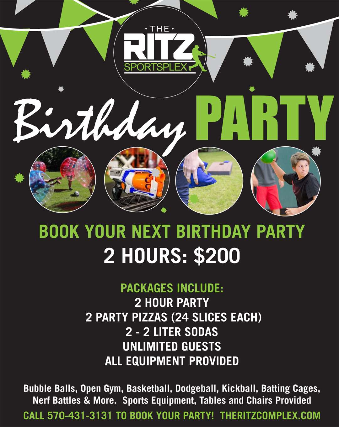 Private Party Rentals   The Ritz Sportsplex